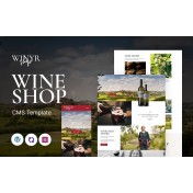 Winyr - Wine Shop Multipurpose Responsive WordPress Theme