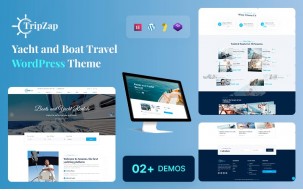 Tripzap &ndash; Yacht, Yachting & Boat Rental WordPress Theme