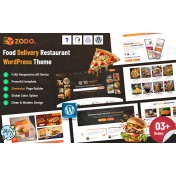 Zodo - Discover Restaurants WordPress Theme