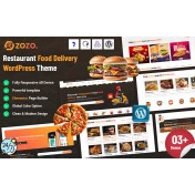 Zozo - Restaurant Food Delivery WordPress Theme