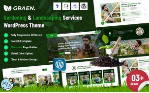 Graen - Green Environments WordPress Theme