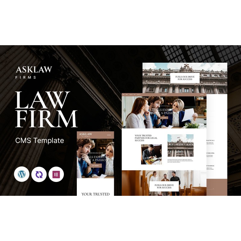 Asklaw - Law And Firm Multipurpose Responsive WordPress Theme