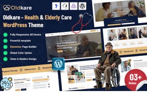 Oldkare - Elderly Care WordPress Theme