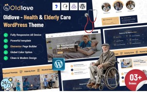Oldlove - Health Care WordPress Theme