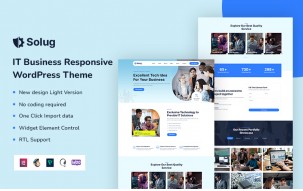 Solug - IT Business WordPress Theme