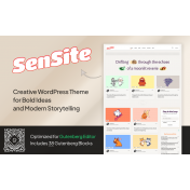 Sensite - Creative WordPress Personal Blog Theme