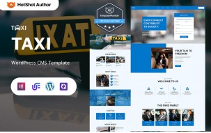 Taxi - Urban Taxi, Transportation And Chauffeur Services WordPress Elementor Theme