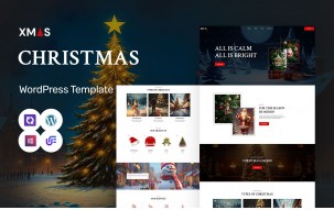 Xmas - Christmas Event, Gift Shop And Family Gathering WordPress Elementor Theme