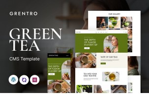 Grentro - Green Tea Store Multipurpose Responsive WordPress Theme