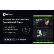 Aitaro &ndash; Financial Advisor & Business Consulting WordPress Theme