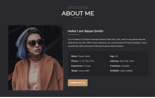 Evet - Personal Portfolio WordPress Theme
