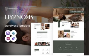 Relaxmind - Hypnosis And Meditation Services WordPress Elementor Theme