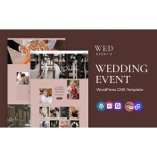 Wed - Event Planner And Management WordPress Elementor Theme