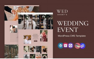 Wed - Event Planner And Management WordPress Elementor Theme
