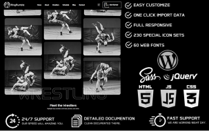 RingRumble - Wrestling WordPress Theme