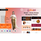 Bhakti - Hindu Temple Wordpress Theme