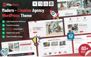 Madern - Creative Agency WordPress Theme