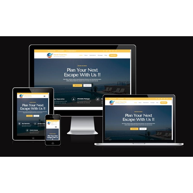 Marsh Travel Pro - Elementor Based Travel WordPress Theme