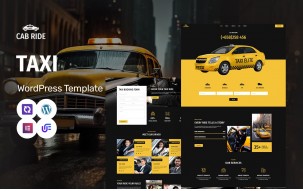 Cab Ride - Taxi Service And City Transport WordPress Elementor Theme