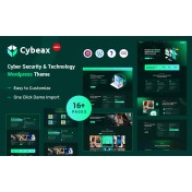 Cybeax &ndash; Cyber Security Protection & AI Technology WordPress Theme