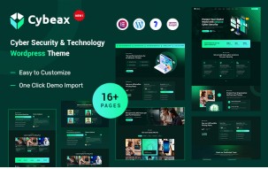 Cybeax &ndash; Cyber Security Protection & AI Technology WordPress Theme