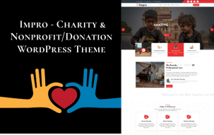 Impro - Charity & Nonprofit/Donation WordPress Theme
