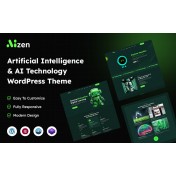 Aizen &ndash; Artificial Intelligence & AI Technology WordPress Theme