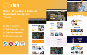 Oxlen - IT Solutions & Business Consultant WordPress Theme