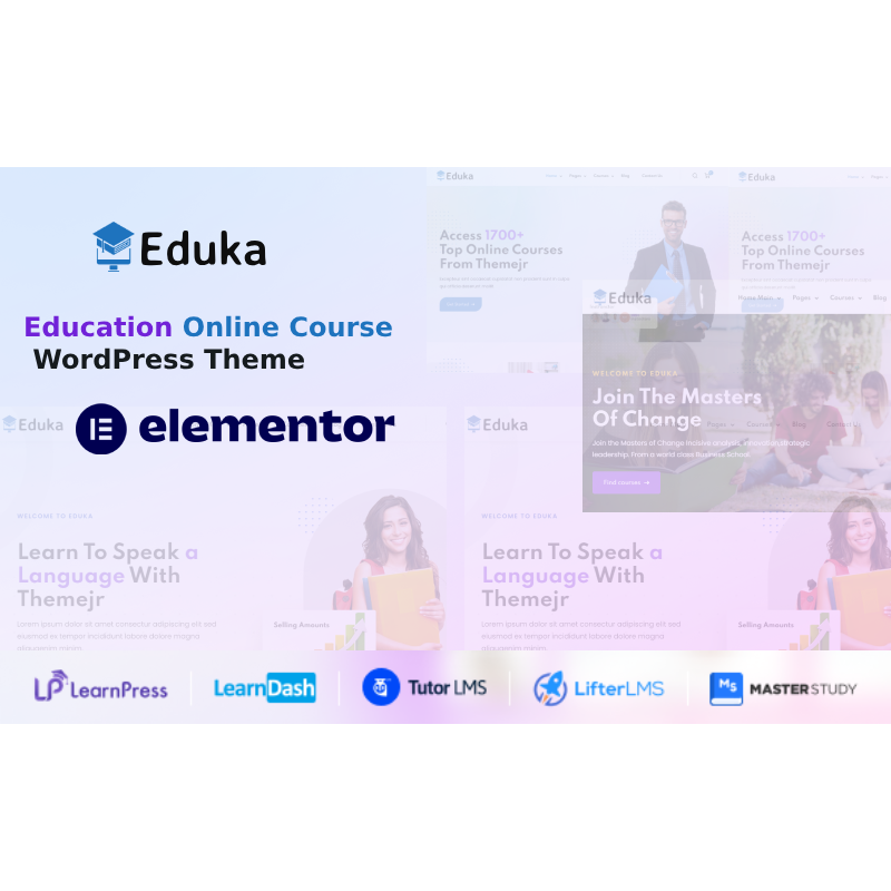Eduka - Education & Online Course WordPress Theme