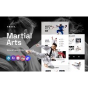 Krate - Martial Arts School And Training Multipurpose WordPress Elementor Theme