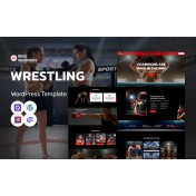 Ring Warriors - Wrestling Academy, Martial Arts And Coaching WordPress Elementor Theme