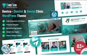 Dentco - Dental Care Service WordPress Theme