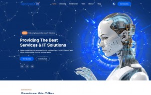Technoxit | IT Solutions & Business Services Multipurpose Responsive WordPress Theme