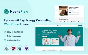 Hypnoflow &ndash; Hypnosis & Psychology Counseling WordPress Theme