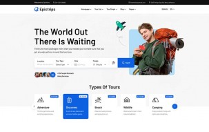 Epictrips - Travel & Tour Booking WordPress Theme