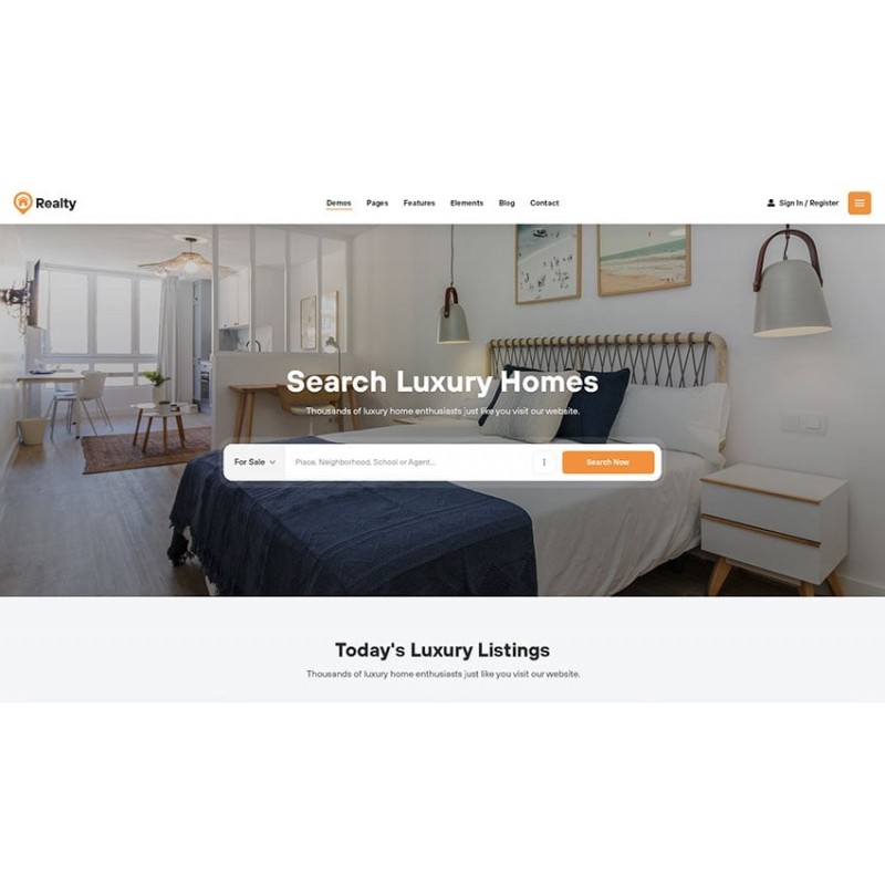 Realty - Real Estate WordPress Theme