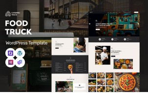 Catering Truck - Food Truck, Street Food And Outdoor Catering WordPress Elementor Theme