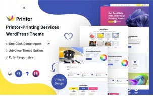 Printor - Printing Services WordPress Theme