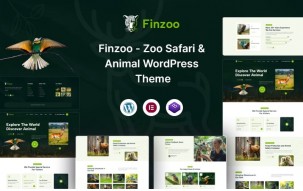 Finzoo &ndash; Zoo Safari & Animal WordPress Theme