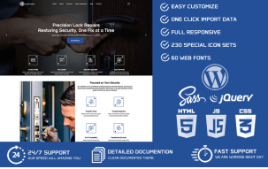 LockMaster - Locksmith WordPress Theme