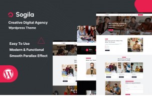 Sogila - Creative Digital Agency Wordpress Theme