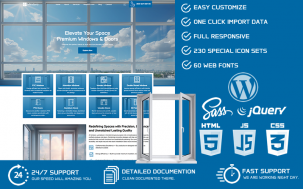 Windora - Windows & Doors WordPress Theme