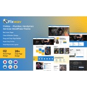 FixWav - Plumber, Handyman Services WordPress Theme