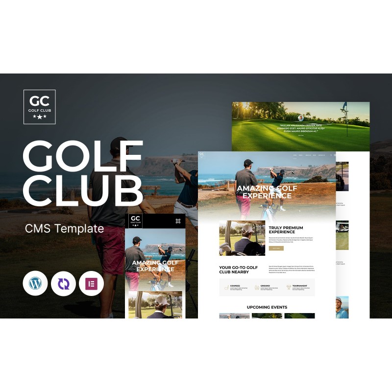 GC &ndash; Golf Club WordPress Theme