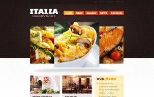 Restaurant of Italian Food WordPress Theme