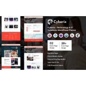 Cyberix - Technology & IT Solutions WordPress Theme