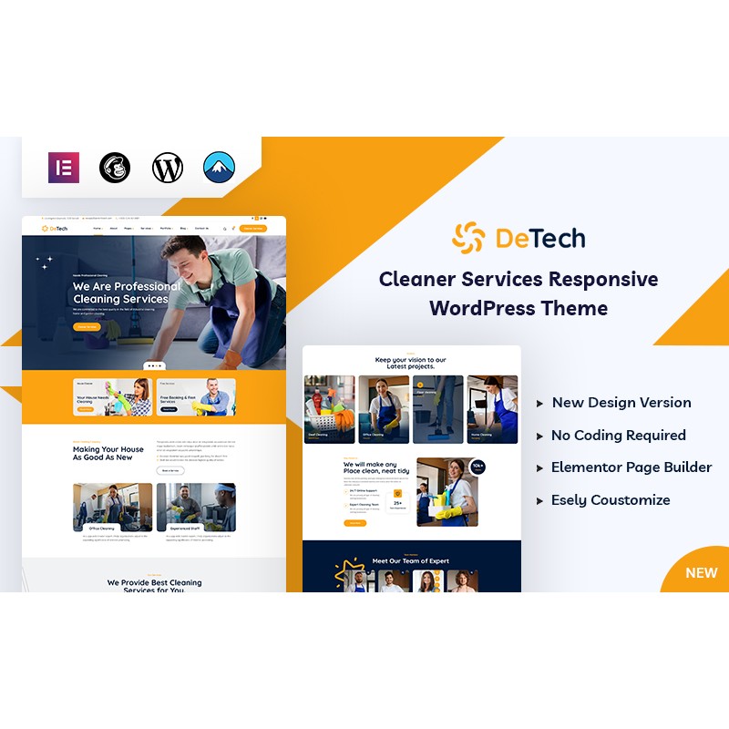 Detech - Cleaner WordPress Theme