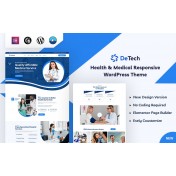 Detech - Medical WordPress Theme