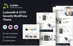 Locker &ndash; Locksmith & CCTV Security WordPress Theme