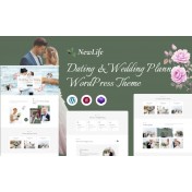 Newlife &ndash; Dating & Wedding Planner WordPress Theme